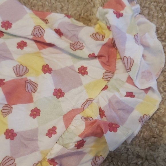 Dream Big Little Co Pink and Yellow Patterned Dress - Picture 4 of 4